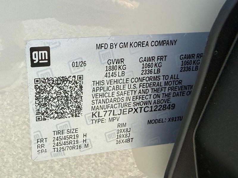 new 2026 Chevrolet Trax car, priced at $26,650