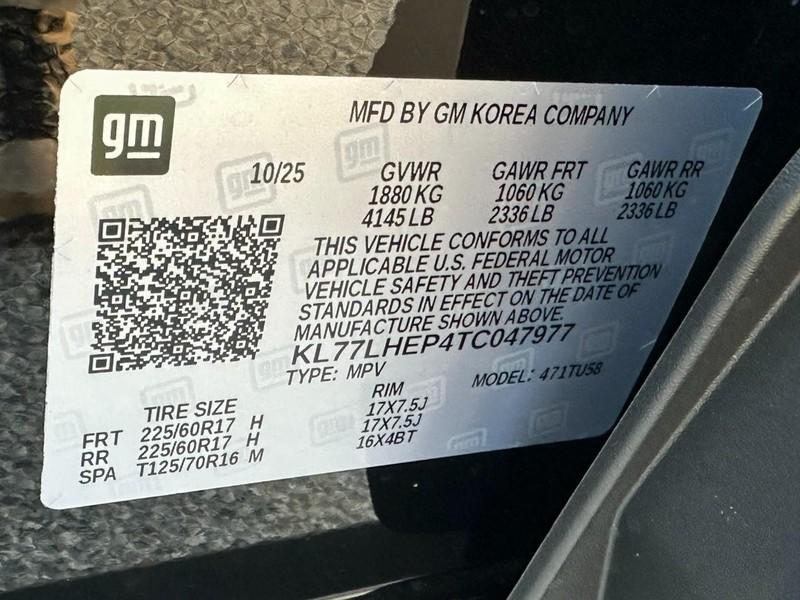 new 2026 Chevrolet Trax car, priced at $23,485