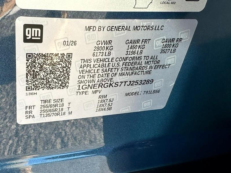 new 2026 Chevrolet Traverse car, priced at $37,970