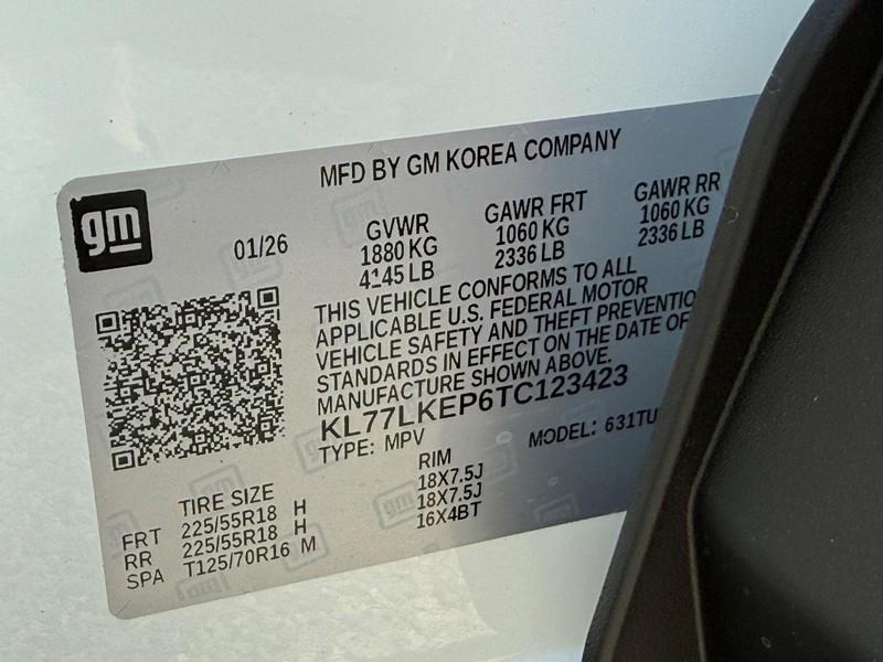 new 2026 Chevrolet Trax car, priced at $26,650