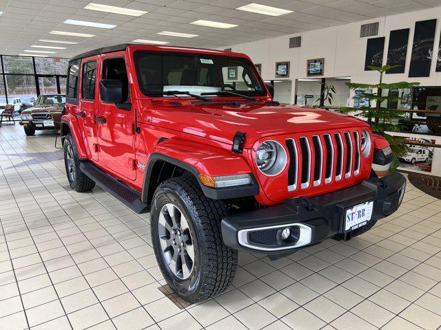 used 2018 Jeep Wrangler Unlimited car, priced at $31,325