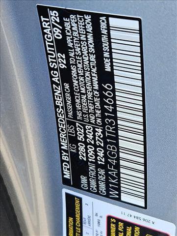 new 2026 Mercedes-Benz C-Class car, priced at $52,935