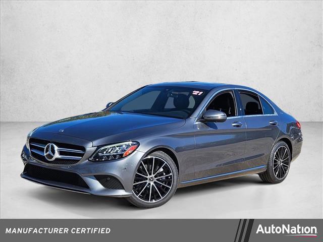 used 2021 Mercedes-Benz C-Class car, priced at $27,695