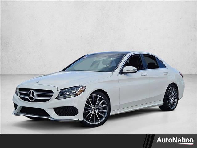 used 2018 Mercedes-Benz C-Class car, priced at $19,795