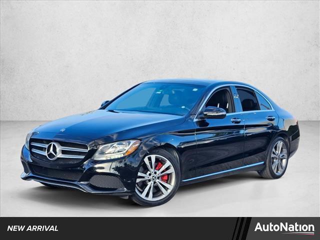 used 2018 Mercedes-Benz C-Class car, priced at $15,395