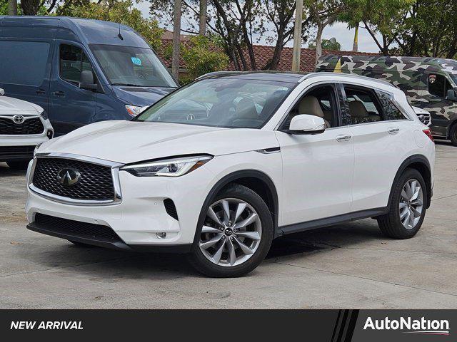 used 2021 INFINITI QX50 car, priced at $20,595