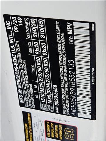 new 2026 Mercedes-Benz GLE 450 car, priced at $76,150