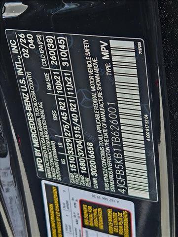 new 2026 Mercedes-Benz GLE 450 car, priced at $76,920