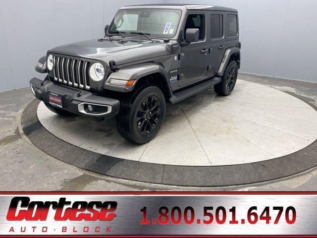 used 2021 Jeep Wrangler Unlimited 4xe car, priced at $29,990
