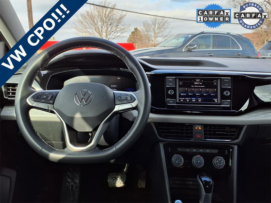 used 2024 Volkswagen Taos car, priced at $19,490