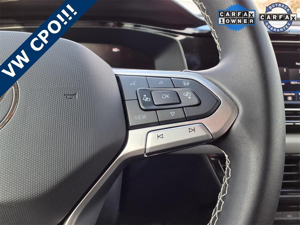 used 2024 Volkswagen Taos car, priced at $19,490