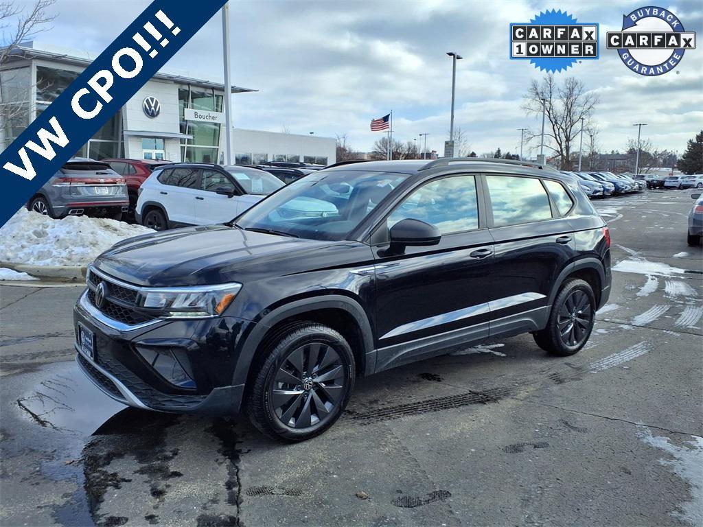 used 2024 Volkswagen Taos car, priced at $19,490
