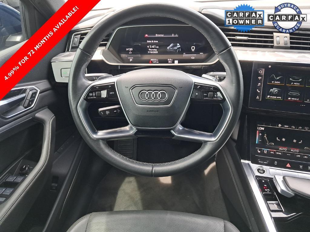 used 2022 Audi e-tron car, priced at $25,999
