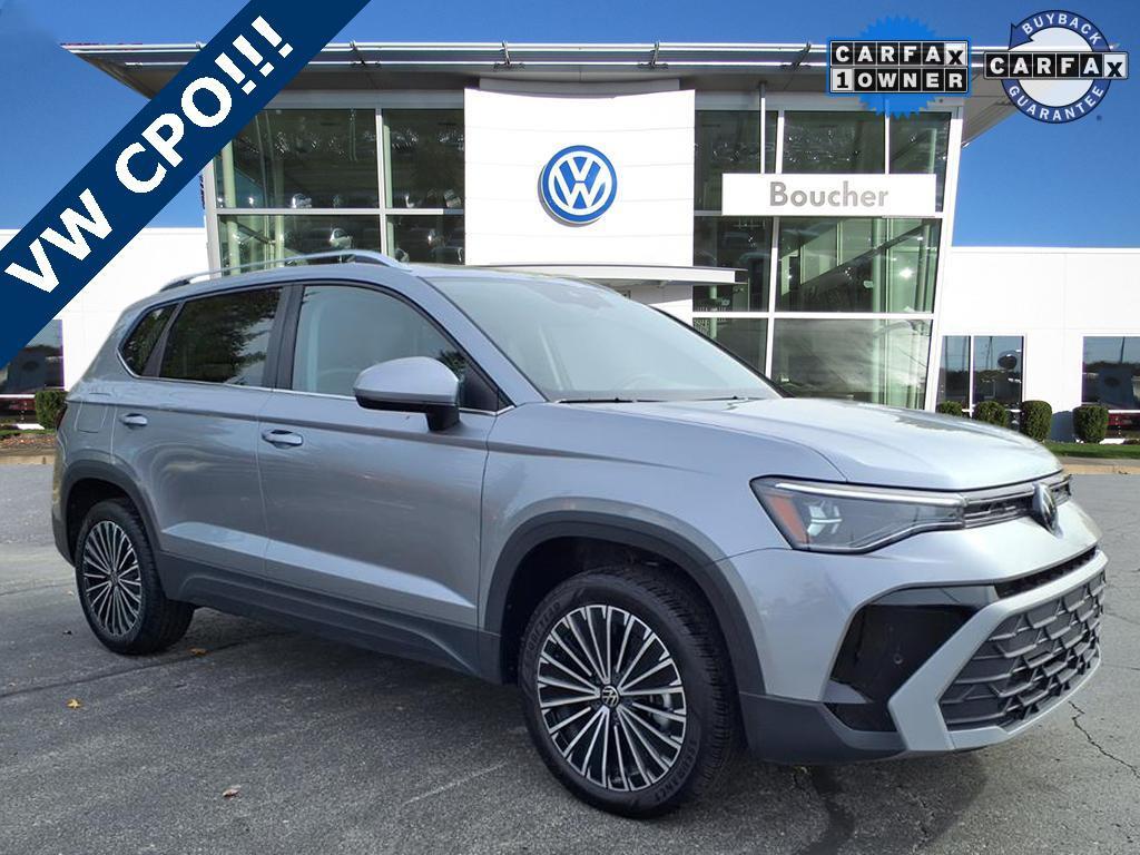 used 2025 Volkswagen Taos car, priced at $25,490