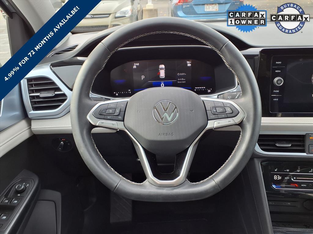 used 2025 Volkswagen Taos car, priced at $24,490