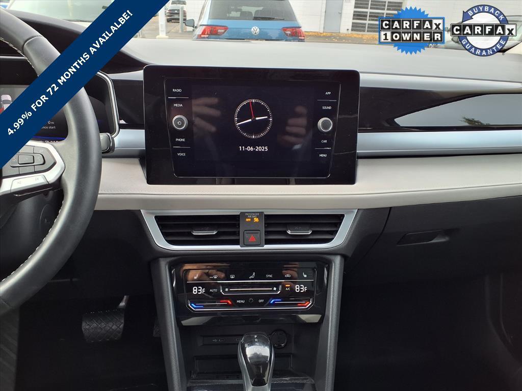 used 2025 Volkswagen Taos car, priced at $24,490