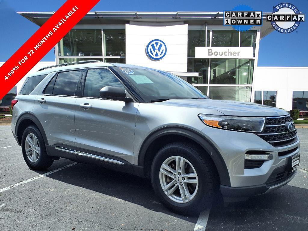 used 2021 Ford Explorer car, priced at $25,690