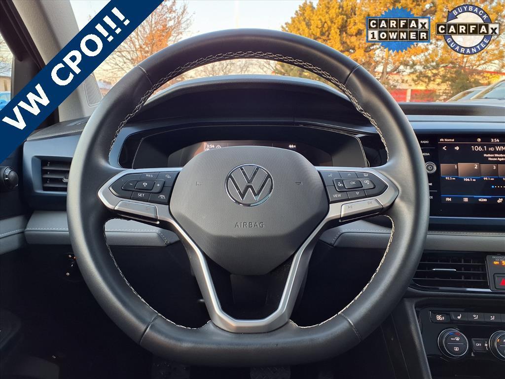 used 2024 Volkswagen Taos car, priced at $23,380