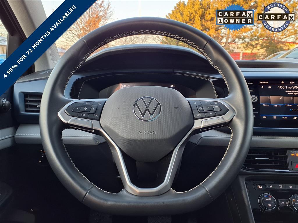 used 2024 Volkswagen Taos car, priced at $23,999