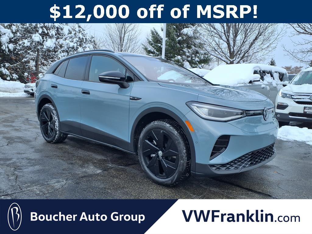 new 2025 Volkswagen ID.4 car, priced at $43,590