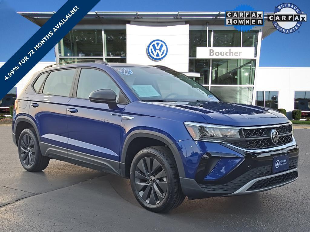 used 2022 Volkswagen Taos car, priced at $18,999
