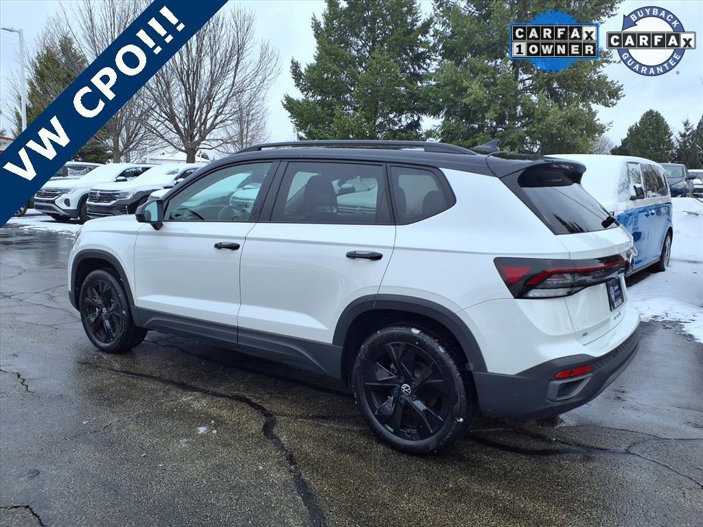 used 2025 Volkswagen Taos car, priced at $23,890