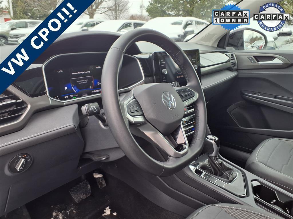 used 2025 Volkswagen Taos car, priced at $23,890