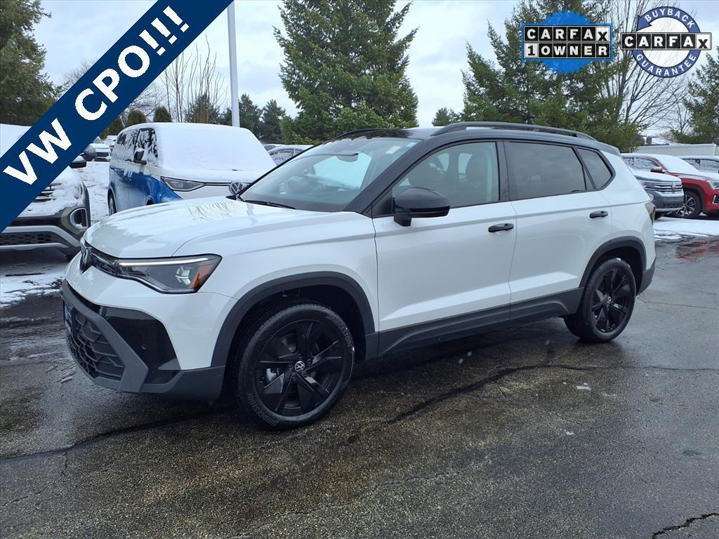 used 2025 Volkswagen Taos car, priced at $23,890