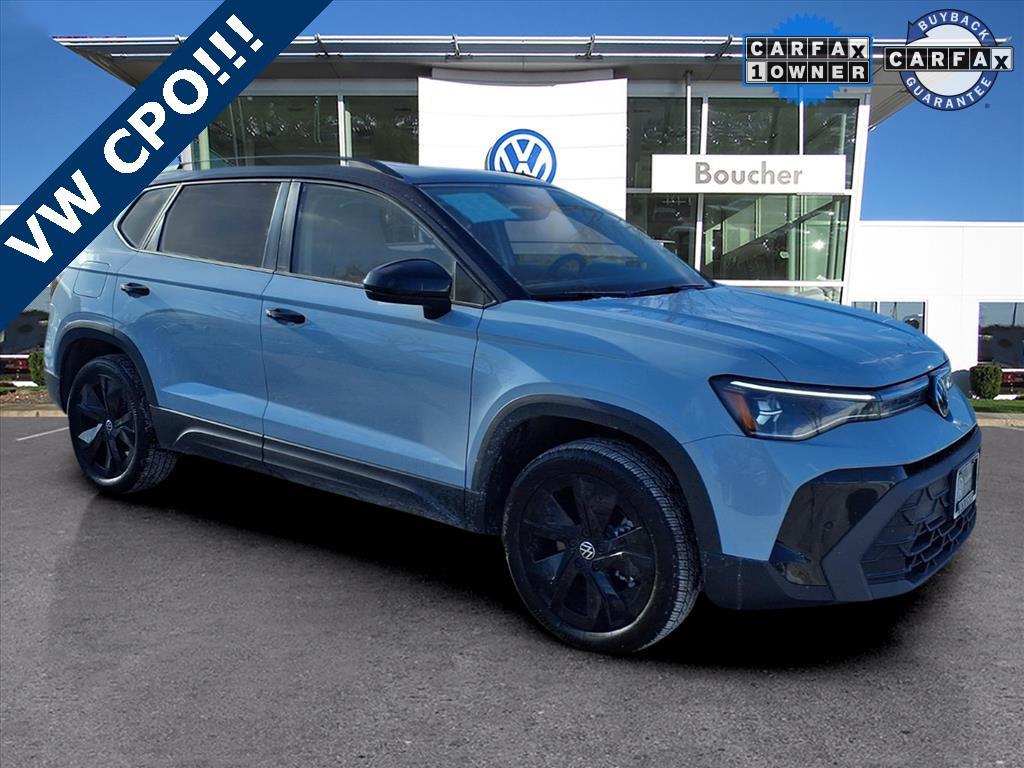 used 2025 Volkswagen Taos car, priced at $24,690