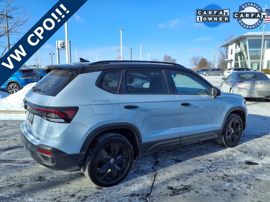 used 2025 Volkswagen Taos car, priced at $24,690