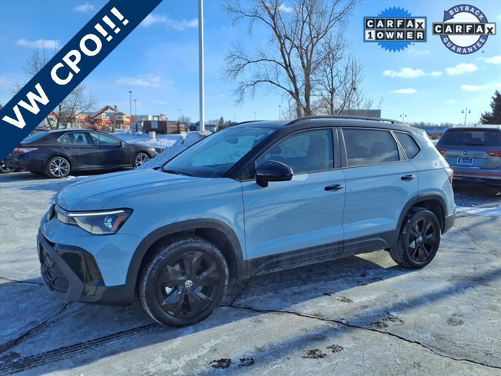 used 2025 Volkswagen Taos car, priced at $24,690