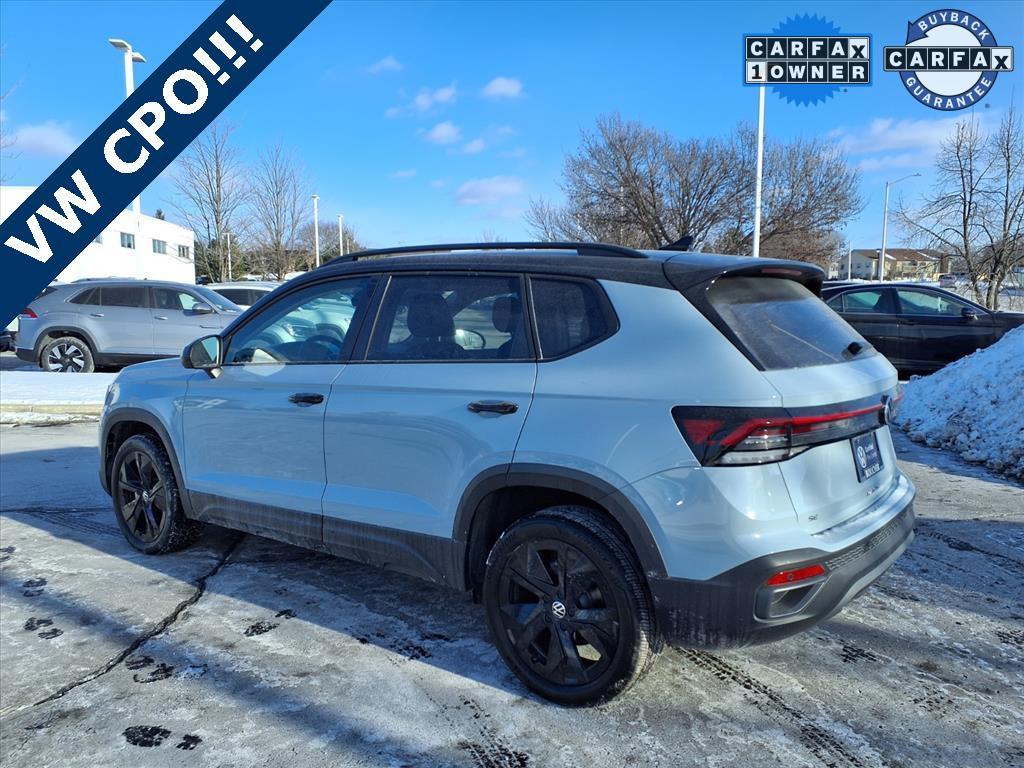 used 2025 Volkswagen Taos car, priced at $24,690