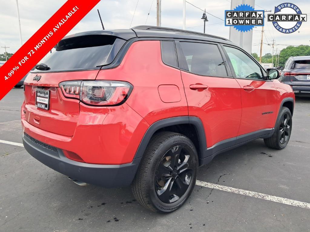 used 2021 Jeep Compass car, priced at $17,999
