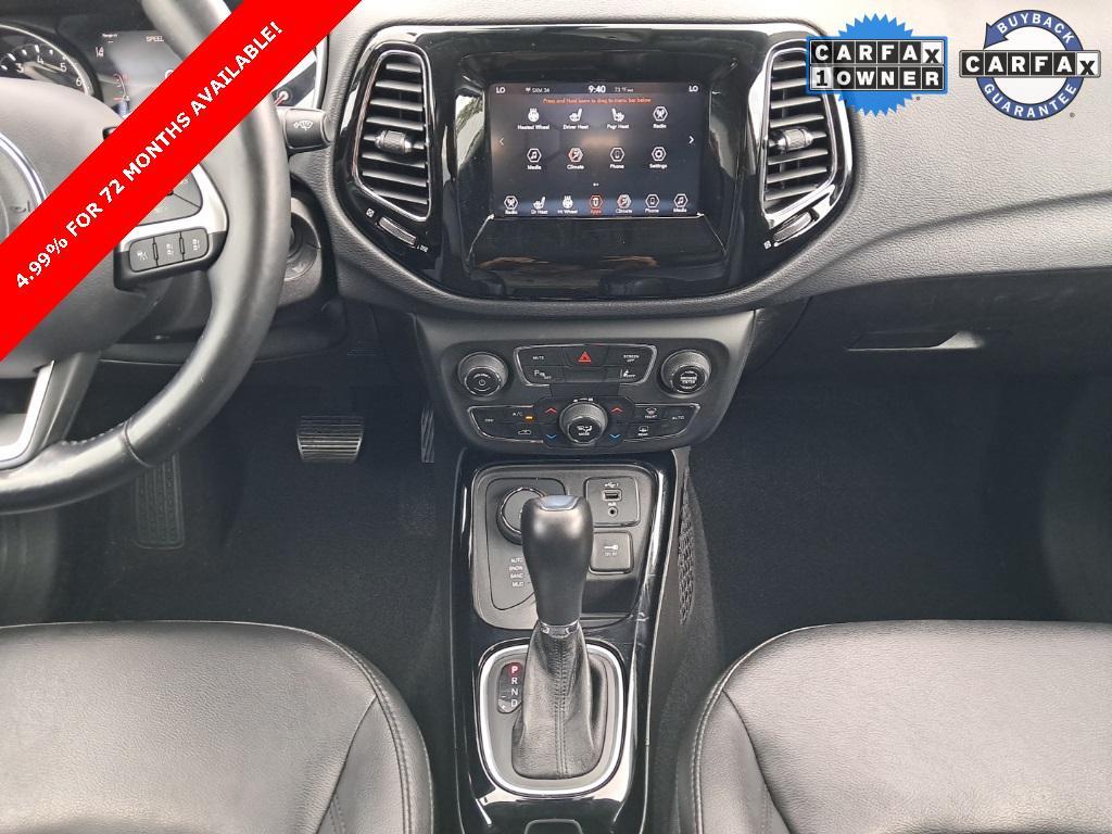 used 2021 Jeep Compass car, priced at $17,999