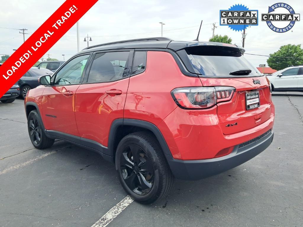 used 2021 Jeep Compass car, priced at $17,999