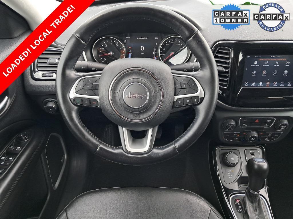 used 2021 Jeep Compass car, priced at $17,999