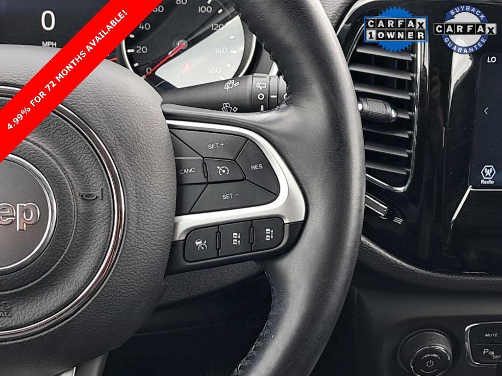 used 2021 Jeep Compass car, priced at $17,999