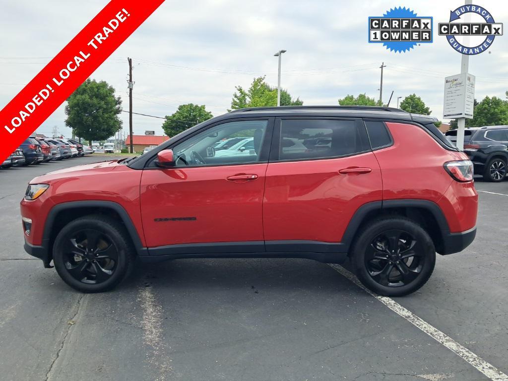 used 2021 Jeep Compass car, priced at $17,999