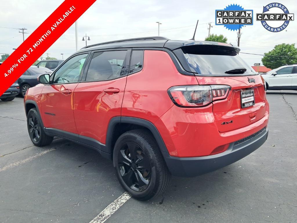 used 2021 Jeep Compass car, priced at $17,999