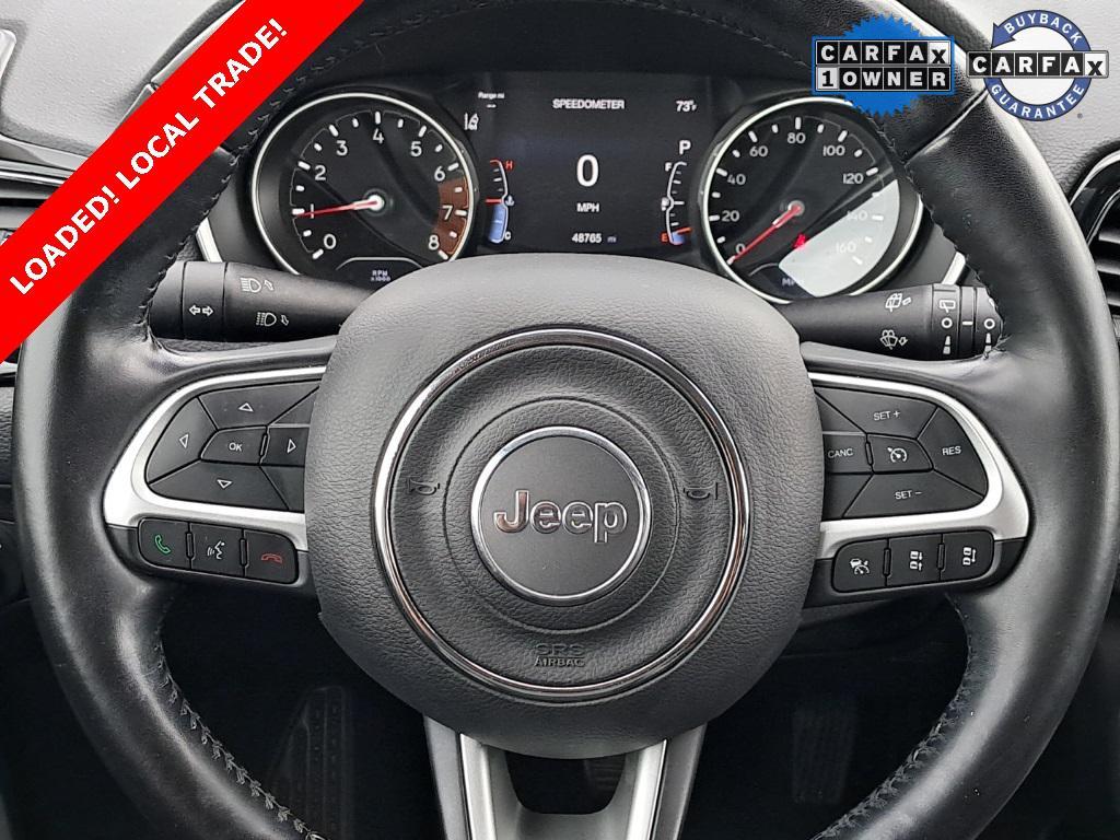 used 2021 Jeep Compass car, priced at $17,999