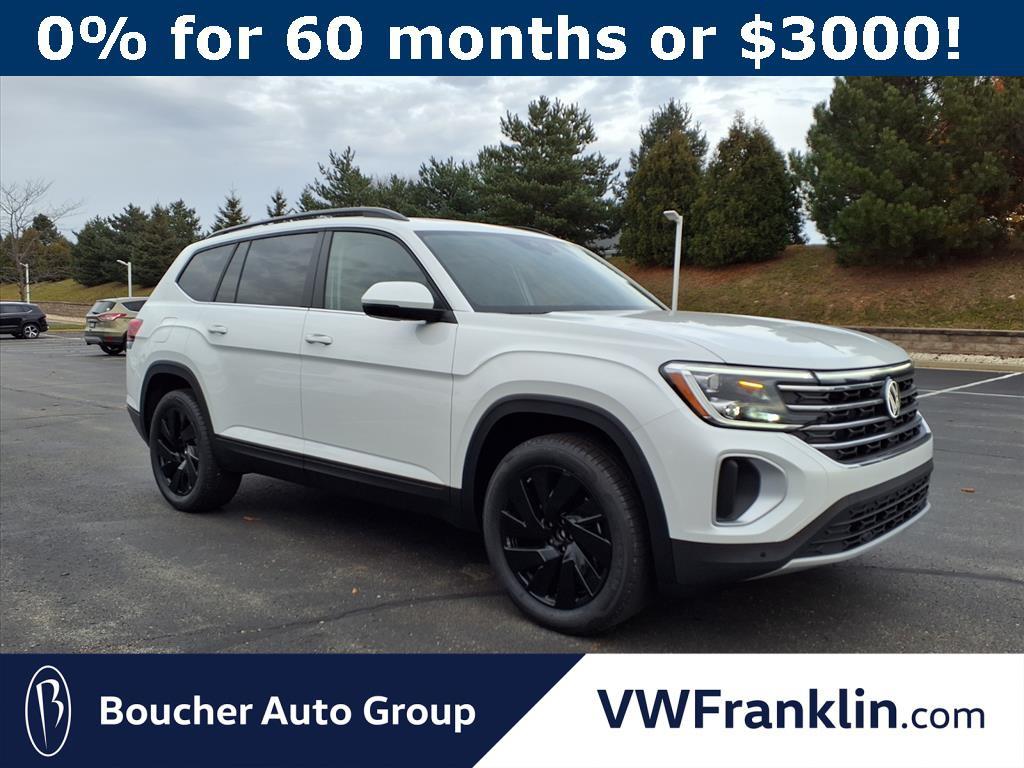 new 2026 Volkswagen Atlas car, priced at $43,927