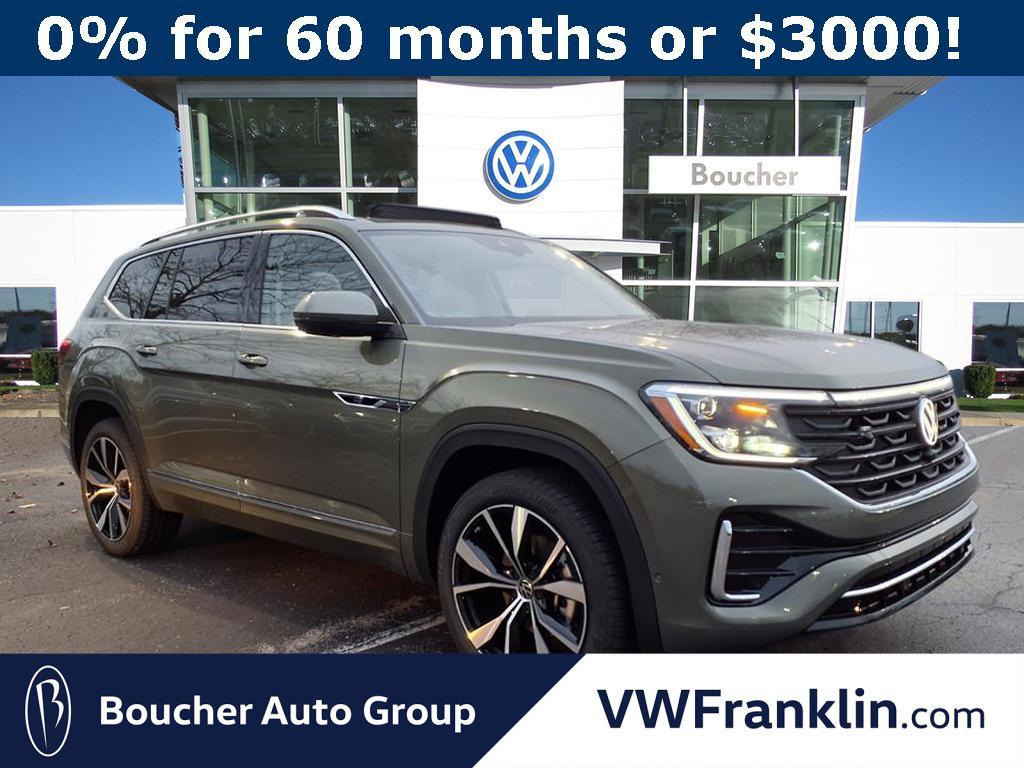 new 2026 Volkswagen Atlas car, priced at $52,779