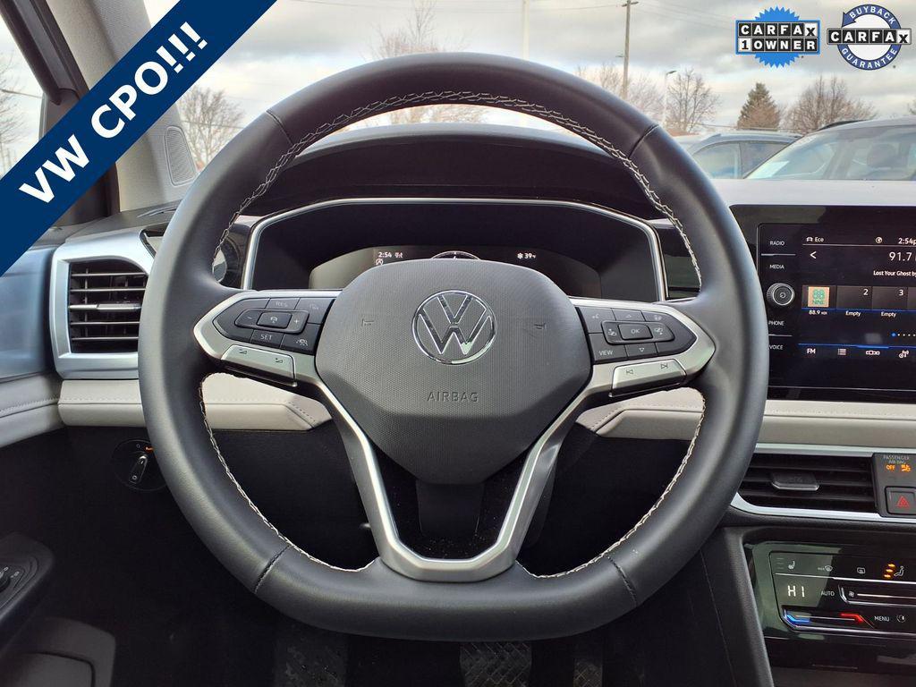 used 2025 Volkswagen Taos car, priced at $26,990