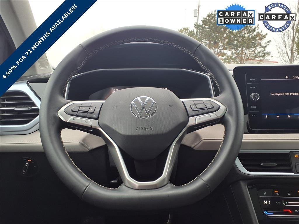 used 2025 Volkswagen Taos car, priced at $24,380
