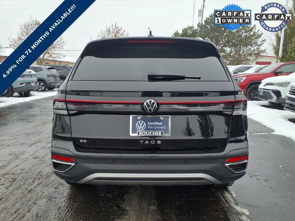 used 2025 Volkswagen Taos car, priced at $24,380