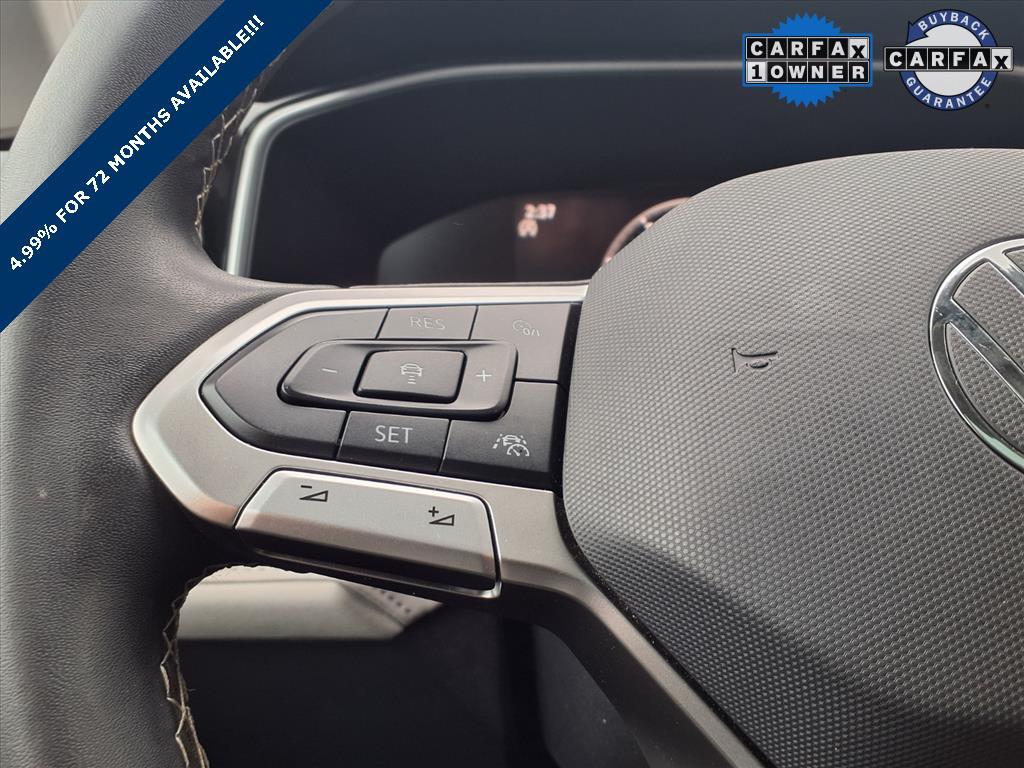 used 2025 Volkswagen Taos car, priced at $24,380