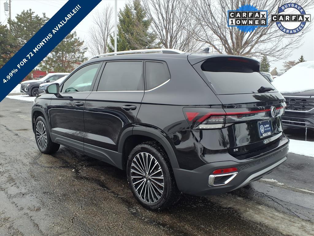 used 2025 Volkswagen Taos car, priced at $24,380