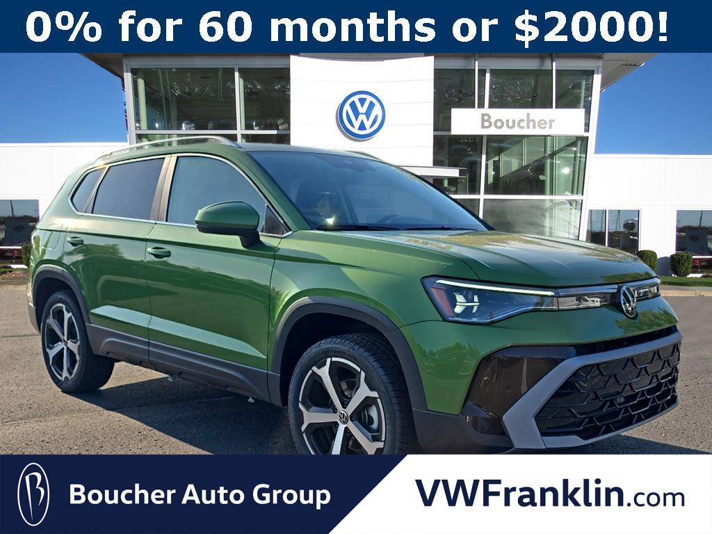 new 2025 Volkswagen Taos car, priced at $32,006