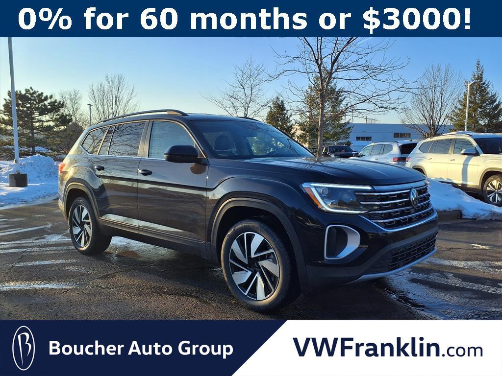 new 2026 Volkswagen Atlas car, priced at $43,576