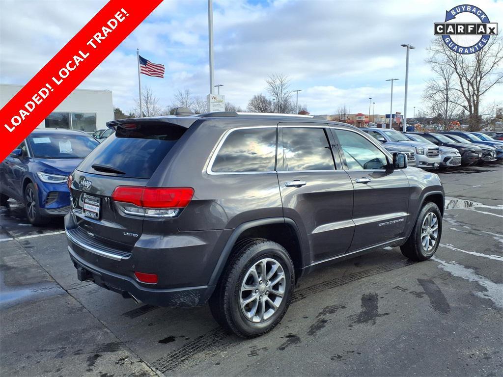 used 2015 Jeep Grand Cherokee car, priced at $12,290